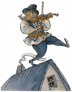 Violinista sobre el tejado (atr.)