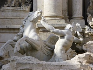 Caballo-La Fontana di Trevi