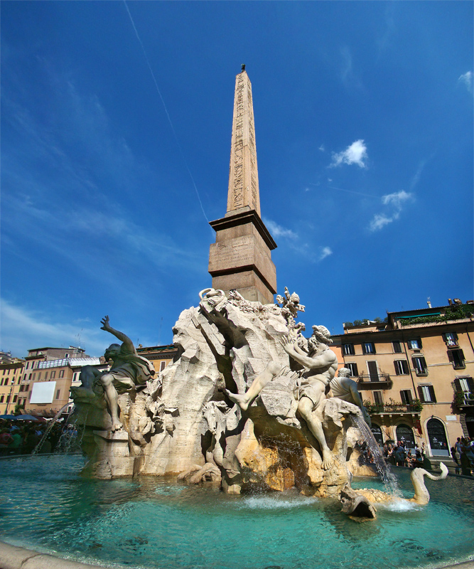 Obelisco Agonale en Piazza Navona