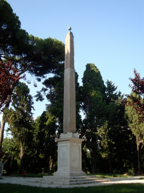 Obelisco Matteiano en la Villa Celimontana