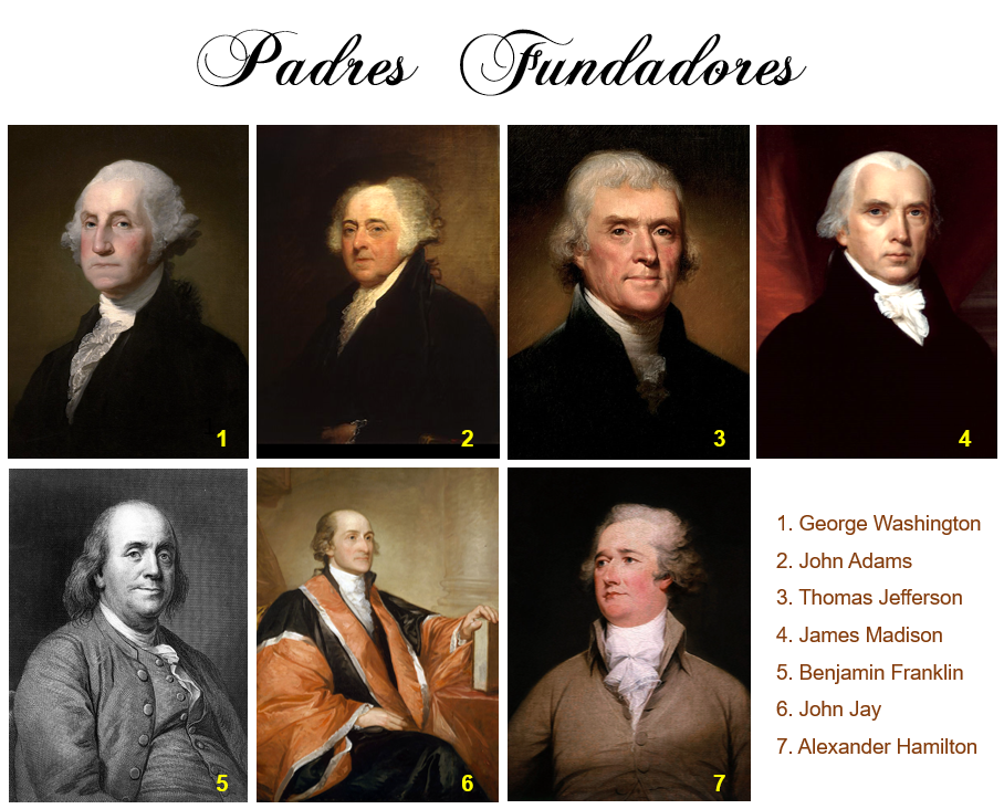 Presidentes USA: Padres Fundadores