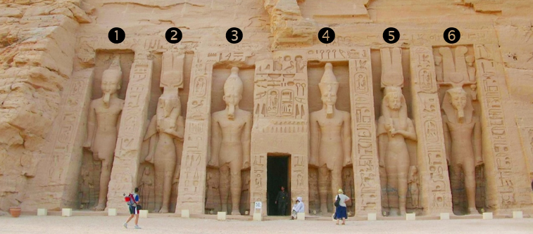 Abu Simbel templo Nefertari -2-