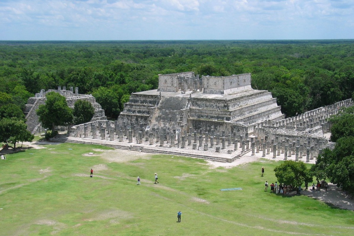 Chichén Itzá - Templo de los guerreros y de las mil columnas