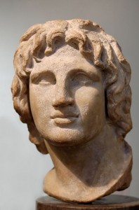 Busto de Alejandro el Magno.