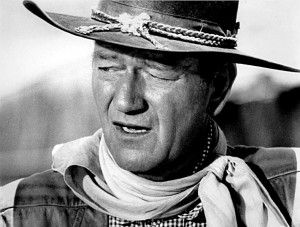 John Wayne en un fotograma del film 'Los Comancheros' (1961)