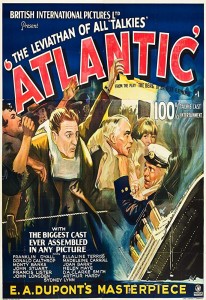 Titanic - Poster del film Atlantic